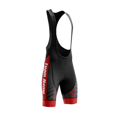 Custom Red Team Cycling Jersey and Bibs Montella Cycling