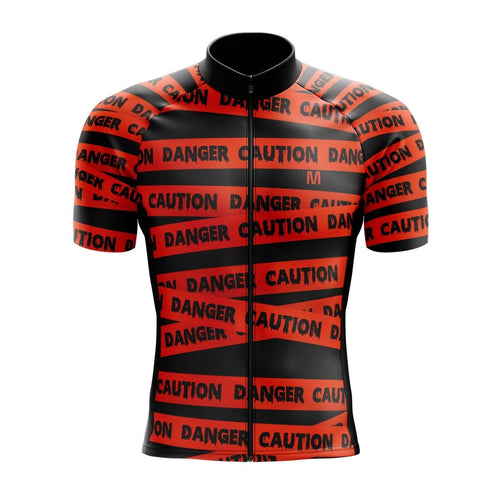Danger Red Cycling Jersey Montella Cycling