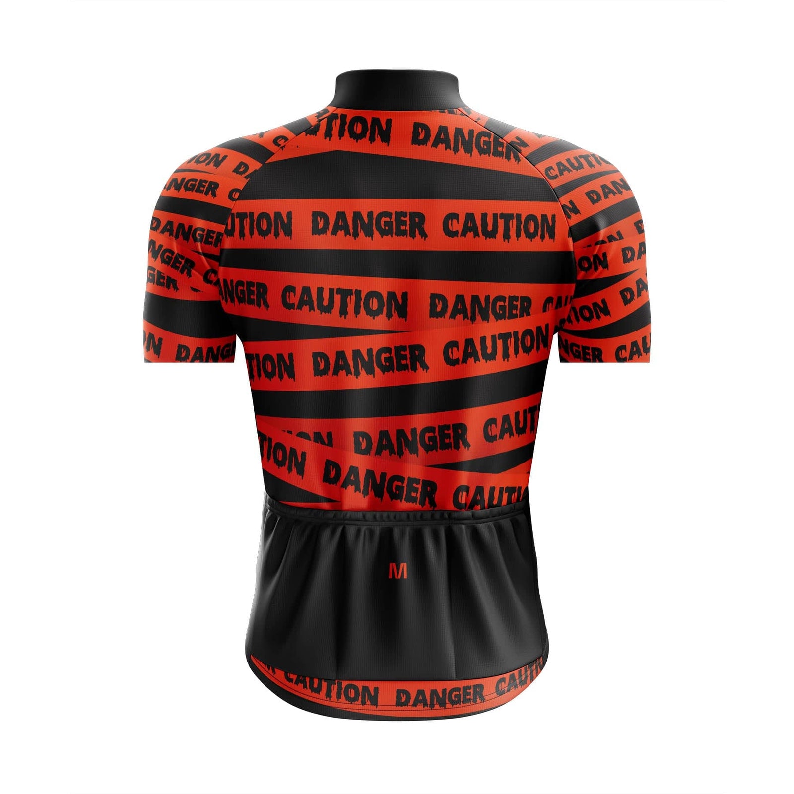 Danger Red Cycling Jersey Montella Cycling
