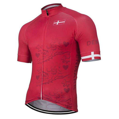 Denmark Cycling Jersey Montella Cycling