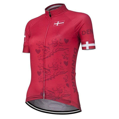Denmark Cycling Jersey Montella Cycling