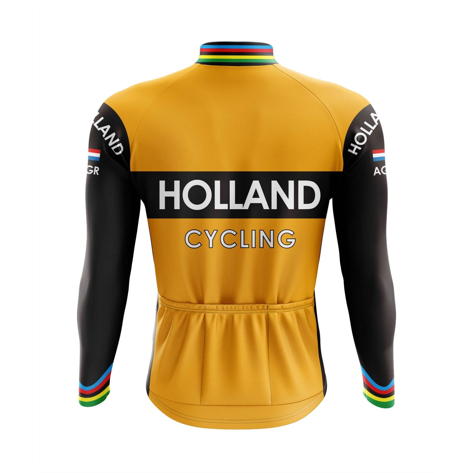 Dutch Long Sleeve Cycling Jersey Montella Cycling Long Sleeve