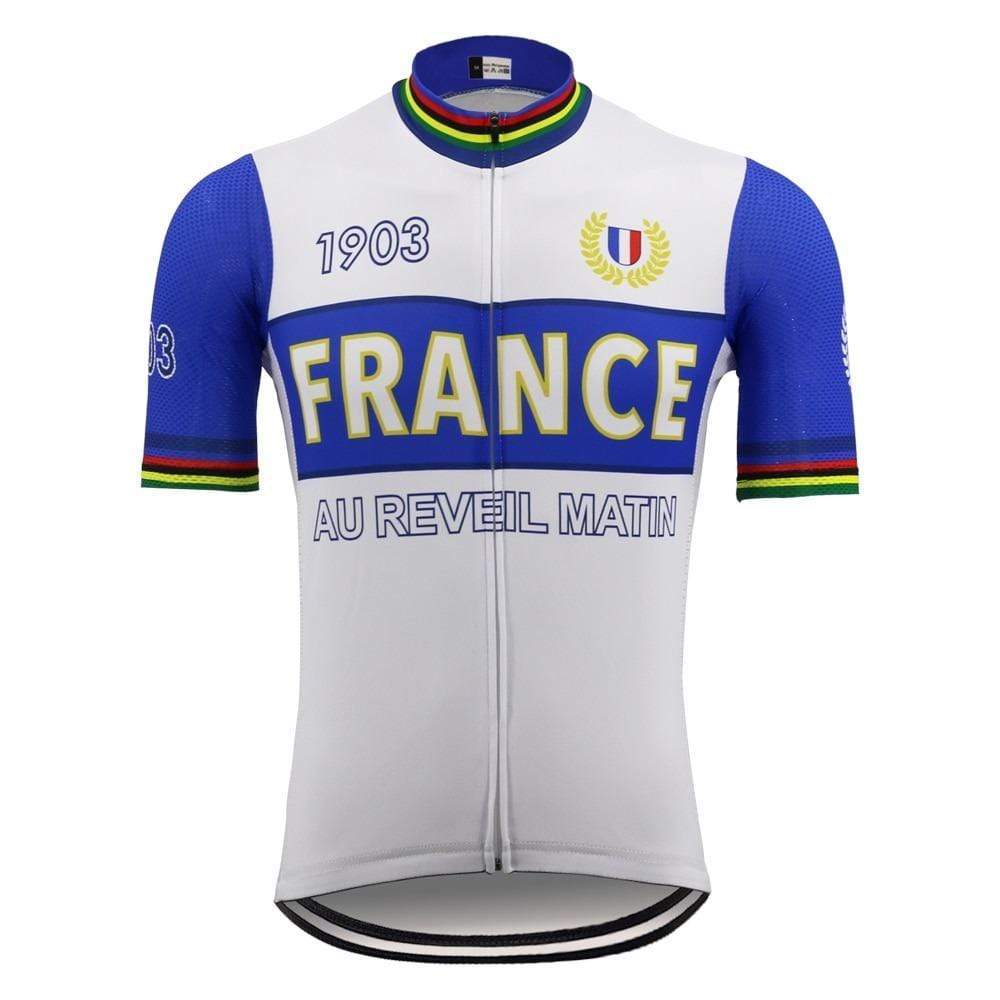 France Team Cycling Jersey Montella Cycling