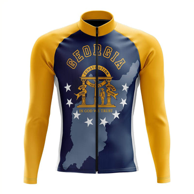 Georgia Long Sleeve Cycling Jersey Montella Cycling