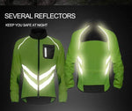 Montella Cycling Accessories Hi Vis Cycling Windproof Waterproof Men's Jacket