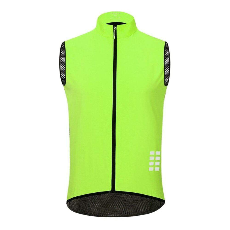 Montella Cycling Accessories M / Green Windproof Reflective Men's Cycling Vest