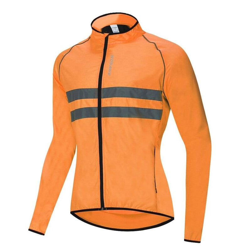 Montella Cycling Accessories M / Orange Windproof Waterproof Men's Cycling Jacket