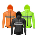 Montella Cycling Accessories Windproof Waterproof Men's Cycling Jacket with Hood