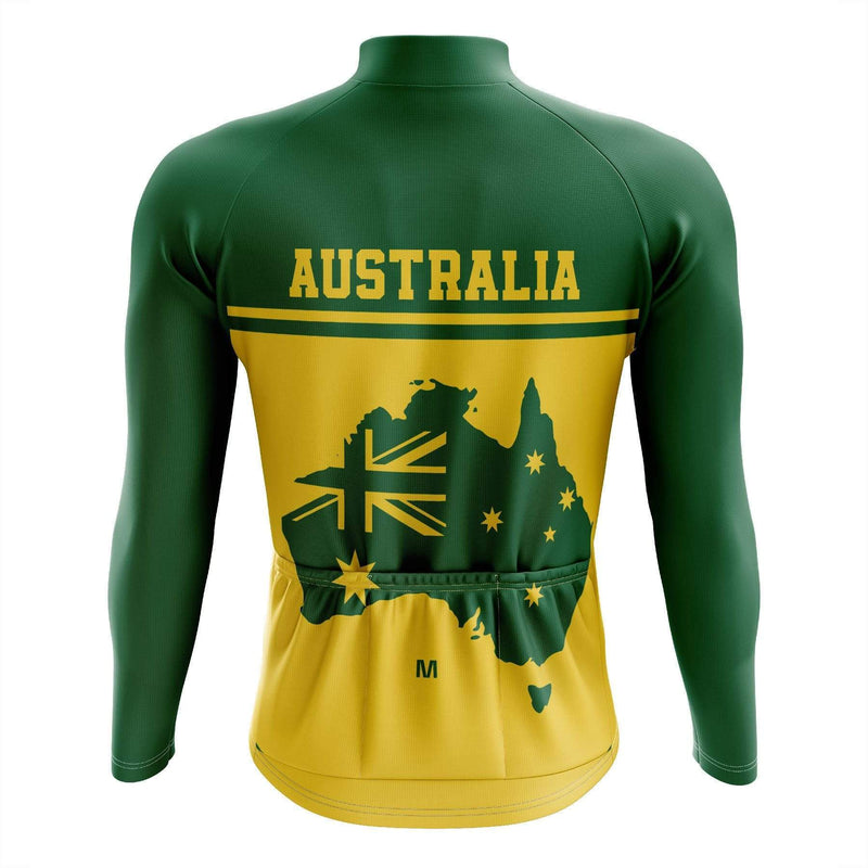 Montella Cycling Australia Long Sleeve Cycling Jersey
