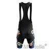 Montella Cycling Bibs Men's Sloths & Donuts Squares Cycling Bib Shorts