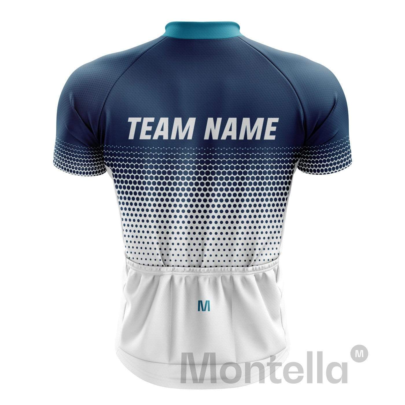 Montella Cycling Custom Blue Cycling Team Jersey and Bibs