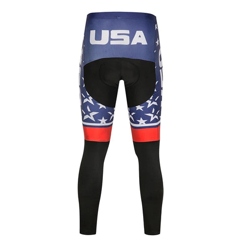 Montella Cycling Cycling Bib Pants Men's USA Team Cycling Pants