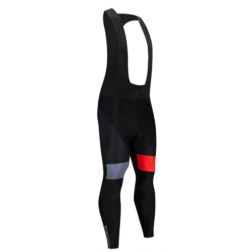 Montella Cycling Cycling Bib Pants XXS / Black Top Men's Grey Detail Cycling Bib Pants