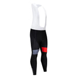 Montella Cycling Cycling Bib Pants XXS / White Top Men's Grey Detail Cycling Bib Pants