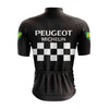 Montella Cycling cycling jersey Men's Black Peugeot Retro Cycling Jersey