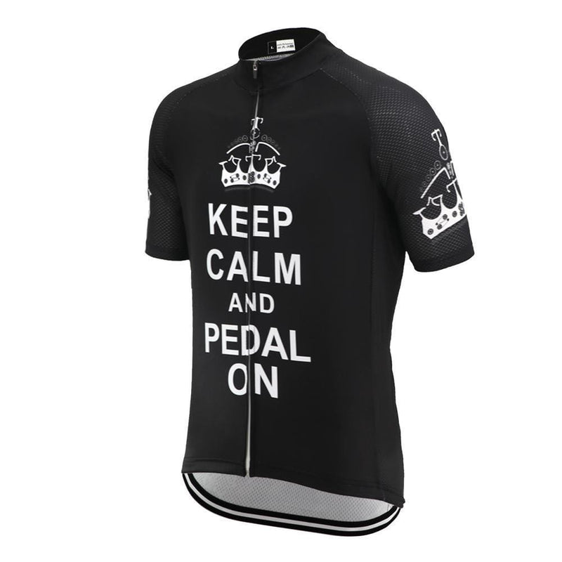 Montella Cycling cycling jersey Men's Keep Calm Pedal On Cycling Jersey