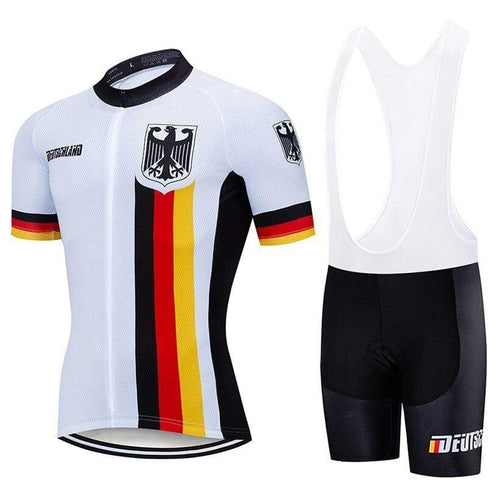 Montella Cycling Cycling Kit Germany National Men's Cycling Jersey or Bibs