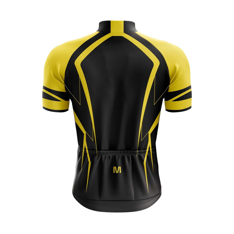 Montella Cycling Cycling Kit Men's Yellow Black Cycling Jersey or Bibs