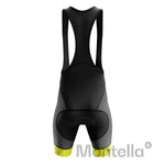 Montella Cycling Cycling Kit Men's Yellow Logo Cycling Jersey or Bibs