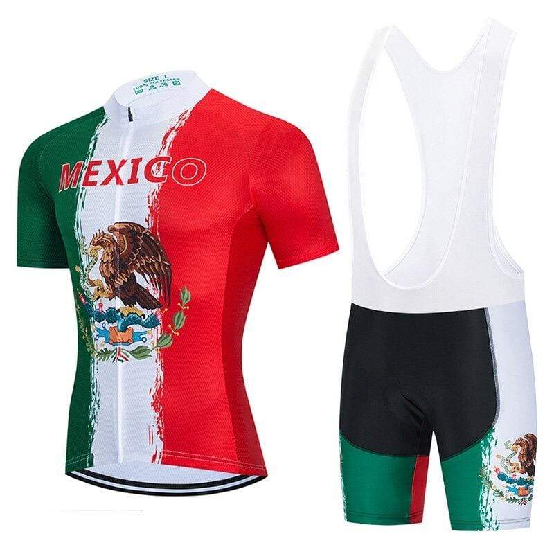 Montella Cycling Cycling Kit Mexico Men's Cycling Jersey or Bibs