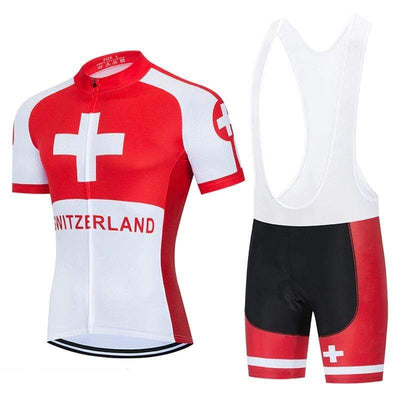 Montella Cycling Cycling Kit Swiss Men's Cycling Jersey or Bibs