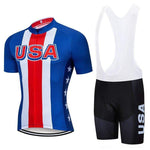 Montella Cycling Cycling Kit USA Team Men's Cycling Jersey or Bibs