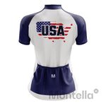 Montella Cycling Cycling Kit Women's USA White Cycling Jersey or Shorts