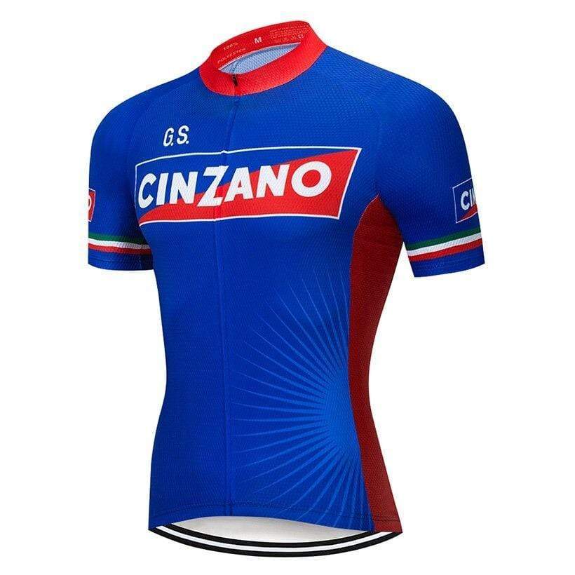 Montella Cycling Cycling Kit XS / Jersey Only Cinzano Retro Cycling Jersey or Bibs