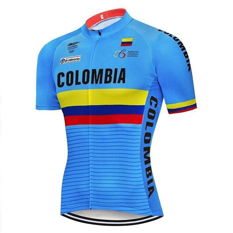 Montella Cycling Cycling Kit XS / Jersey Only Colombia Men's Cycling Jersey or Bibs