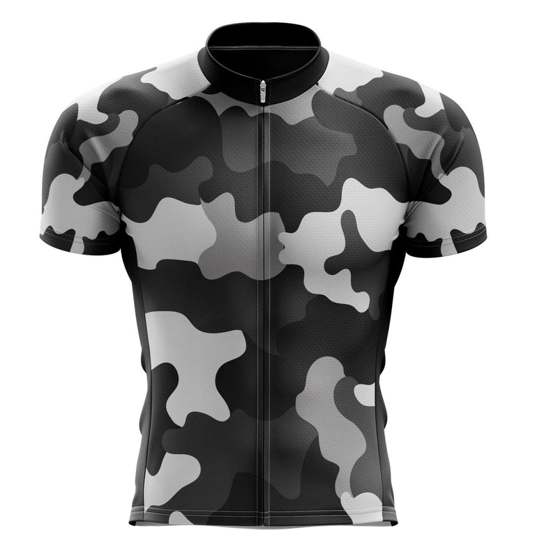 Montella Cycling Cycling Kit XS / Jersey Only Men's Grey Army Camouflage Cycling Jersey or Bibs