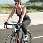 Montella Cycling Cycling Shorts Women's Black Gel Padded Cycle Bib Pants