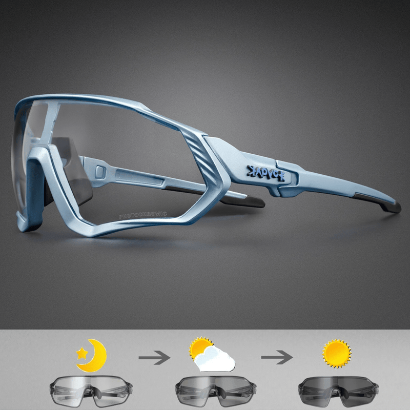 Photochromic professional best sale cycling glasses