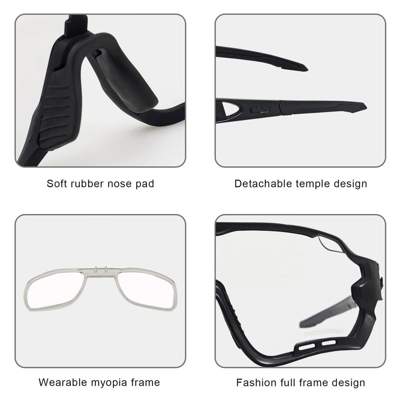 Montella Cycling Glasses Professional Photochromic Cycling Glasses