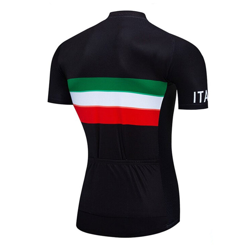 Montella Cycling Italy Black Cycling Jersey
