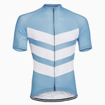 Montella Cycling Jersey Blue / XS Men's Retro Stripped Cycling Jersey