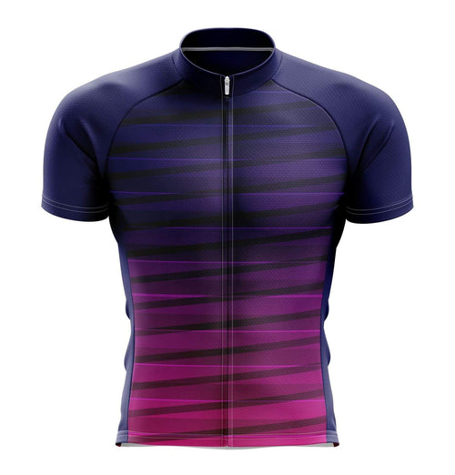 Montella Cycling Jersey Men's Purple Short Sleeve Cycling Jersey
