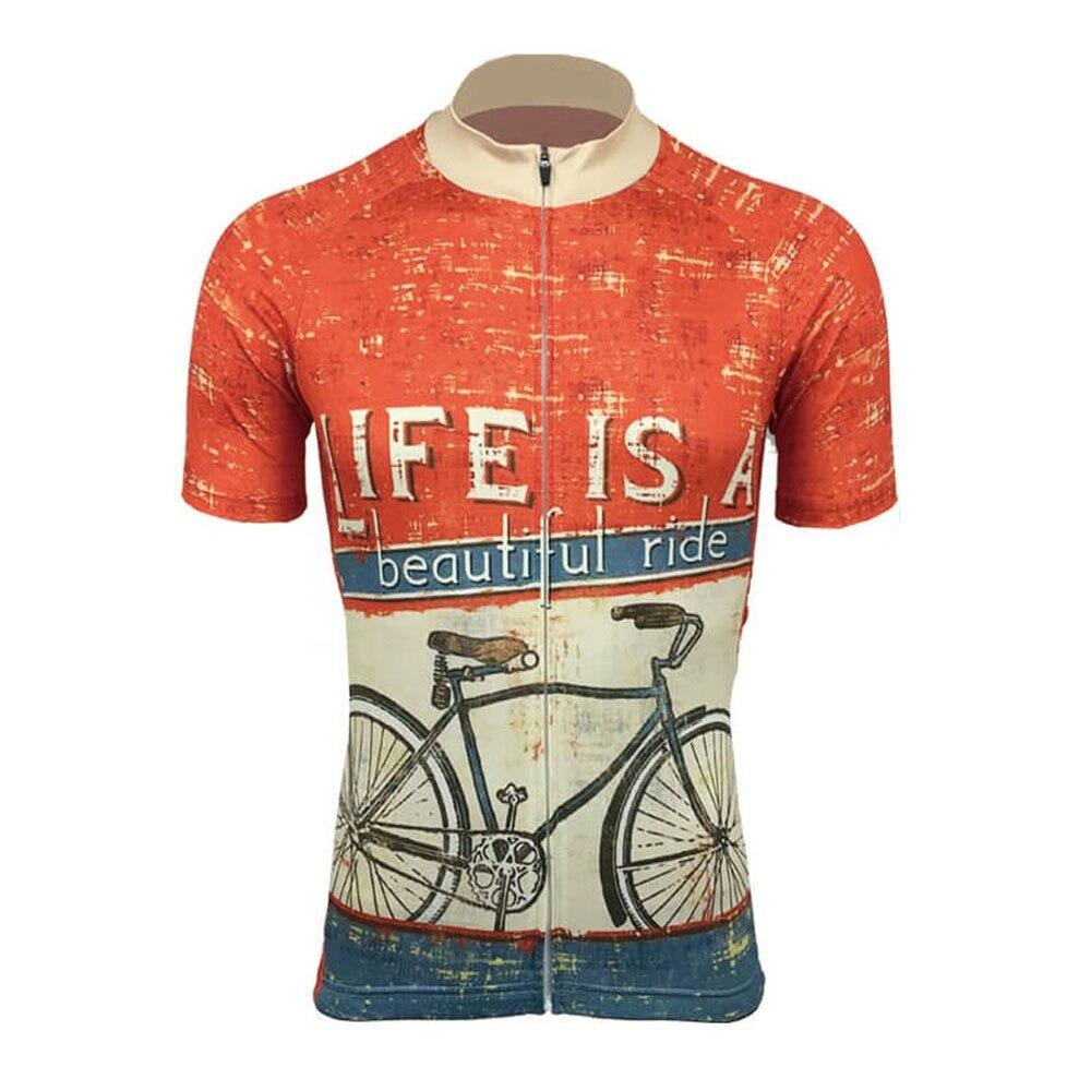Montella Cycling Jersey Only / S / Red Men's Life is Beautiful Ride Cycling Jersey or Bibs