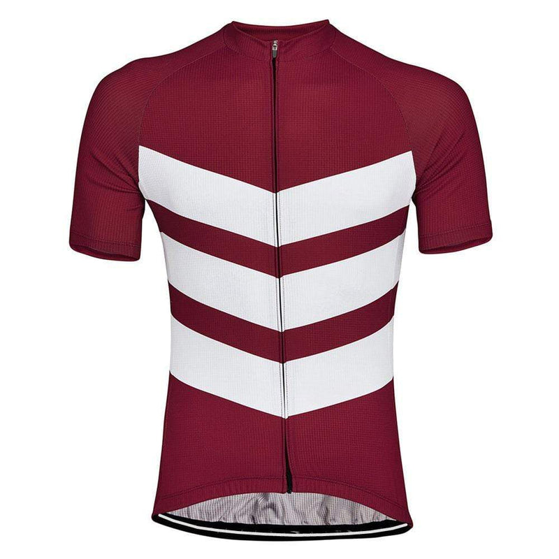 Montella Cycling Jersey Red / XS Men's Retro Stripped Cycling Jersey