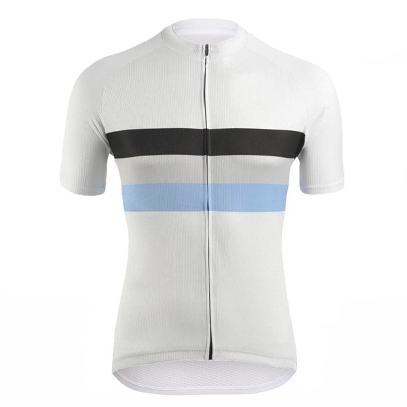 Montella Cycling Jersey White / XS Men's Retro Striped Cycling Jersey