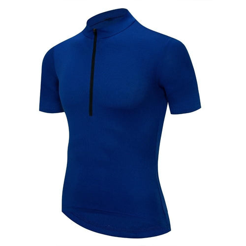 Montella Cycling Jersey XS / Blue Half Zipper Men's Cycling Jersey