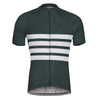 Montella Cycling Jersey XS Men's Dark Green Striped Cycling Jersey