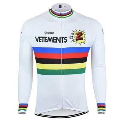 Montella Cycling Long Sleeve No Fleece / XS Retro Vetements Team Z Long Sleeve Jersey