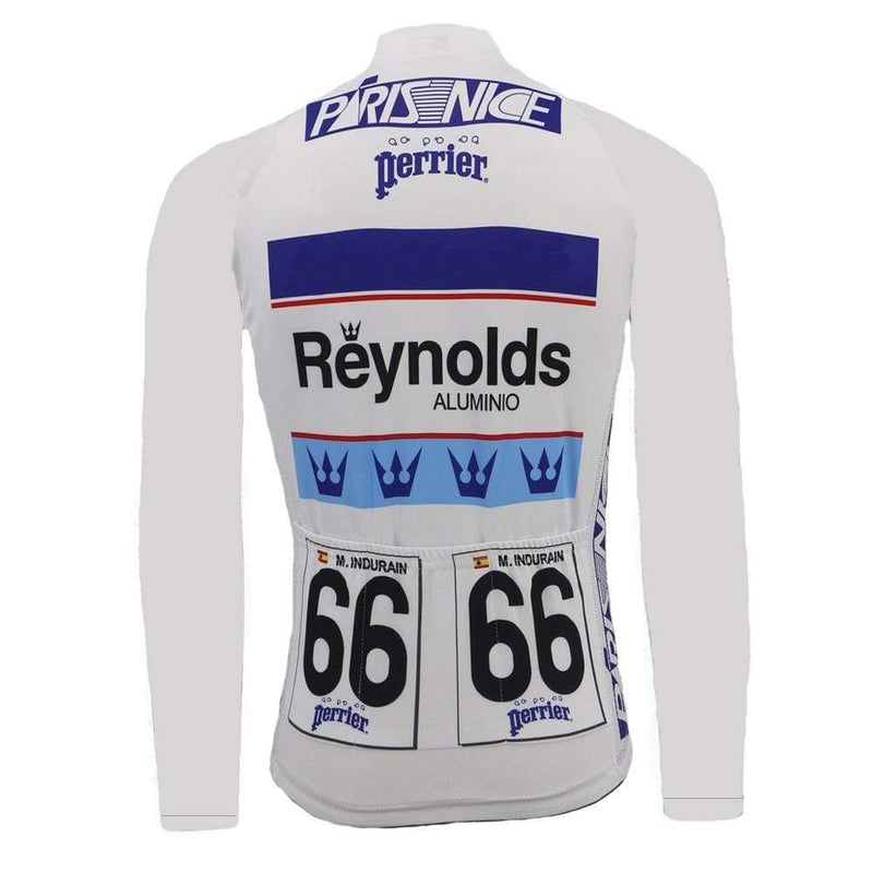 Montella Cycling Long Sleeve Reynolds Retro Long Sleeve Cycling Jersey