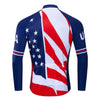 Montella Cycling Long Sleeve USA Team Long Sleeve Cycling Jersey
