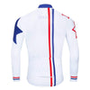 Montella Cycling Long Sleeve USA White Long Sleeve Cycling Jersey