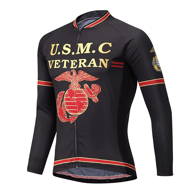 Usmc on sale cycling jersey