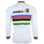 Montella Cycling Long Sleeve Vetements Retro Long Sleeve Cycling Jersey