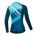 Montella Cycling Long Sleeve Women's Turquoise Long Sleeve Jersey