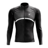 Montella Cycling Men Long Sleeve Men's Grey Long Sleeve Cycling Jersey