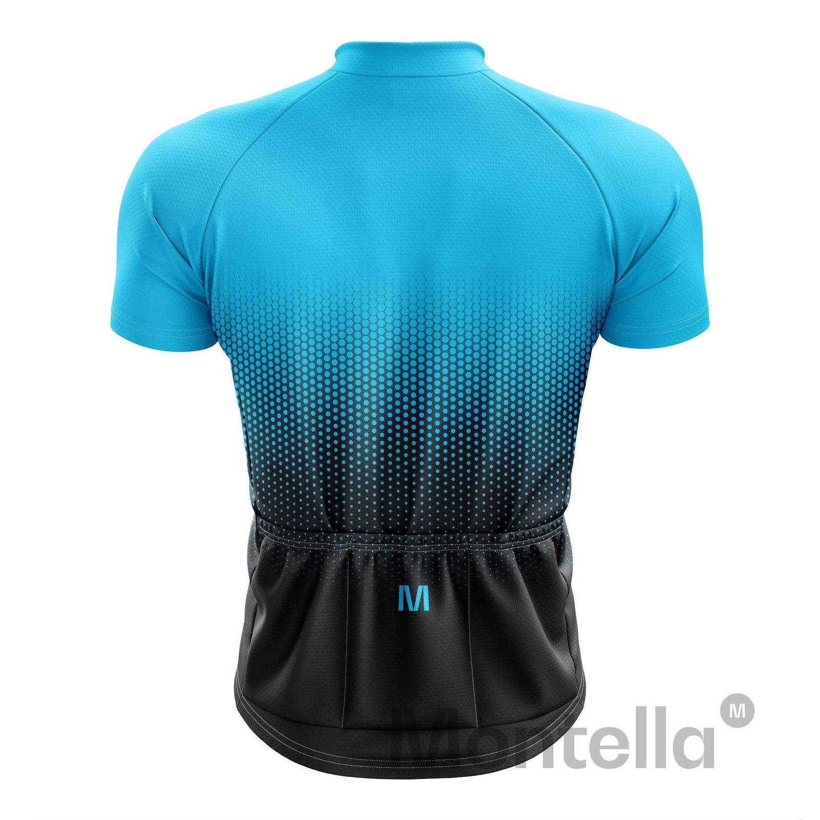 Maillot cycliste bleu ciel vintage années 70 maglia cycling Maillot cycliste bleu ciel vintage années 70 maglia cycling